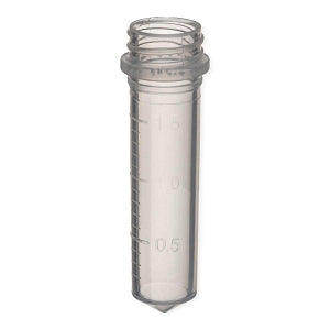 Labcon North America Microcentrifuge Tubes with Natural Caps in Resealable Bags - TUBE, MCT, 2ML, W/SEP CAP, NS - 3661-870-000