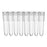 Labcon North America PurePlus Sample Library Tubes - 96-Well Polypropylene Tube, 8-Strip, 1.2 mL, Nonsterile, Loose - 3916-800-000