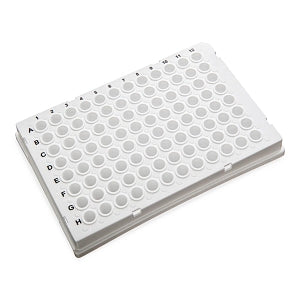 Labcon North America PurePlus Skirted 96-Well PCR Plates for Real-Time Thermocyclers - PLATE, 96 WELL, 0.2ML, SKIRT, PP, NS, WHT - 3968-520-000
