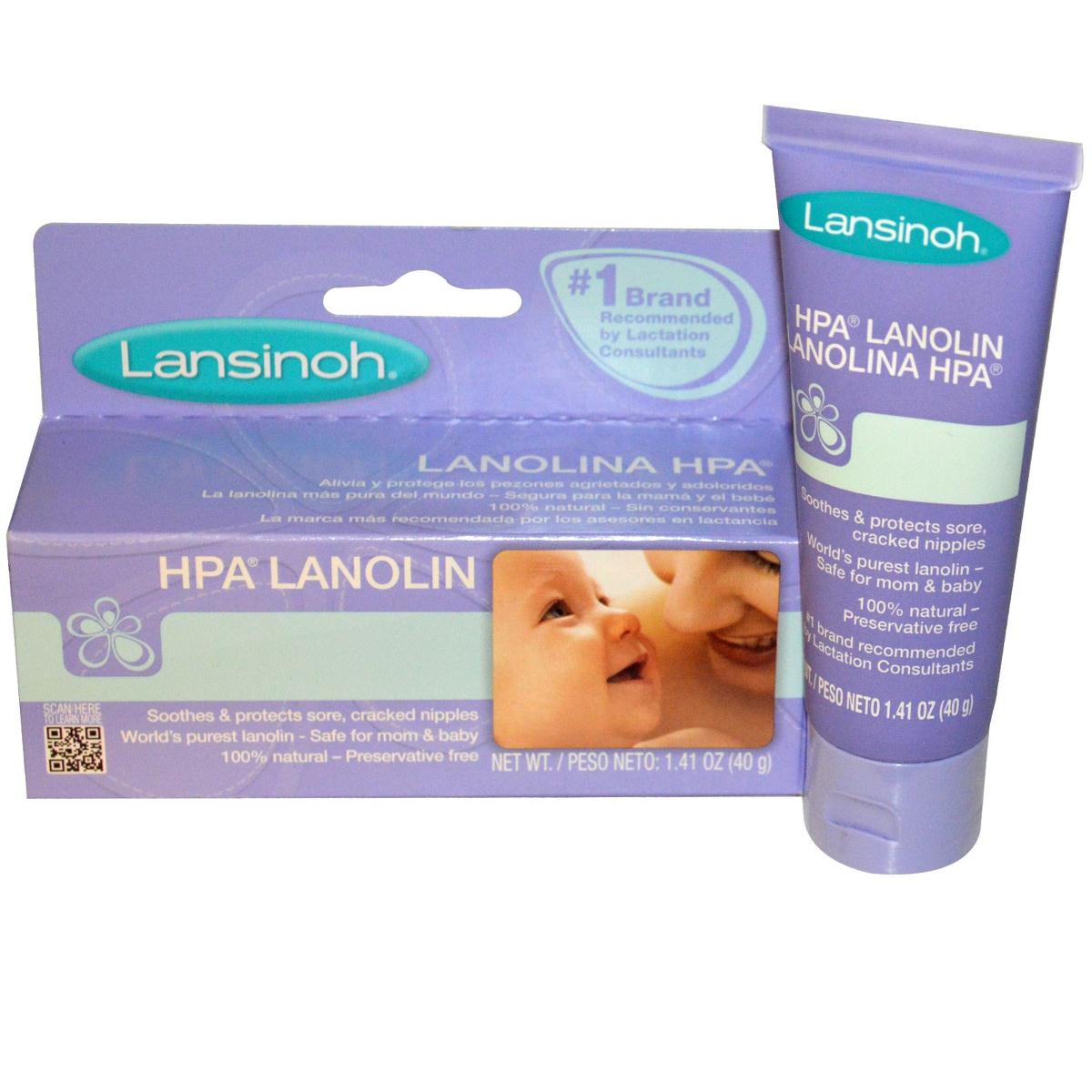 Lansinoh HPA Lanolin Nipple Cream 40G Fixed Size buy in United States with  free shipping CosmoStore