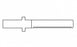 Conmed Sternum Saw Blades - Sternum Saw Blade, 32 mm Long - 5059-235