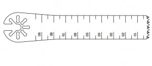 Conmed Large Bone Knee Blades - Oscillator Knee Blade - 5071-120