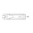Conmed Oscillator Blades - Oscillator Blade, Hall, Sterile, 25.4 mm x 90 mm x 1.37 mm - 5071-163