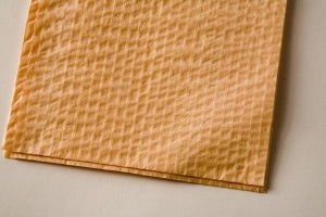 Tidi Ribbed Poly Backed Towels - Ribbed 3 Ply Poly Backed Towel, 13" x 18", Peach - 917408R