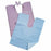TIDI Everyday Bibs - 1-Ply Tissue / Poly Bib, Blue, 18" x 25" - 917673