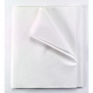TIDI Patient Drape Sheets - Novaplus Drape Sheet, Tissue, Pebble, White - V918302