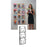 Three Pocket Wall Brochure Holder Adjustable Pocket Dividers The Clear Acrylic Construction Is Neutral, Enabling This Flyer Organizer To Blend With Any Type Of Setting 1 Each