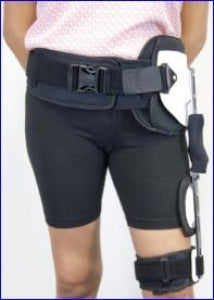 Restorative Care of America Hip Abduction Braces - Hip Abduction Brace, Size L / XL, Right - 76HOA-LITE-L/XL-R