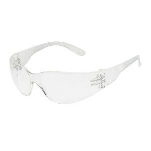 Lab Safety Supply Safety Eyewear - Safety Visitor Spectacles with Clear Frame - 94181C