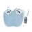Cardinal Health Kendall Defibrillation Electrodes - Medi-Trace Barrel Electrode Pad - 31177721
