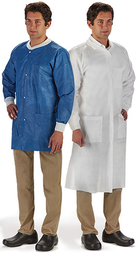 Little Rapids LabMates Coats / Jackets - JACKET, LAB, LABMATES, 3 POCKET, WHT, 5XL - 85230