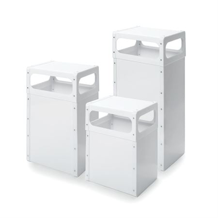 Waste Container - 14gal Capacity Medium - 16.0625"W x 12.875"D x 25.375"H