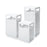 Waste Container - 14gal Capacity Medium - 16.0625"W x 12.875"D x 25.375"H