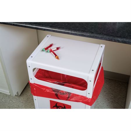 Waste Container - 14gal Capacity Medium - 16.0625"W x 12.875"D x 25.375"H