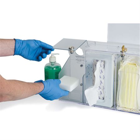 Lift for Hand Sanitizer in Hygiene Stations Sanitizer Lift