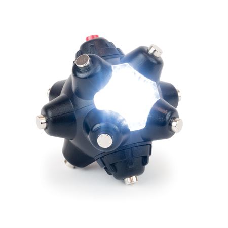 Magnetic Flashlight Light Mine Magnetic Flashlight - 6"W x 7.75"L x 3"H