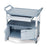 Locking Instrument Cart Locking Instrument Cart - 41"W x 20"D x 38"H - ID: 33"W x 18"D