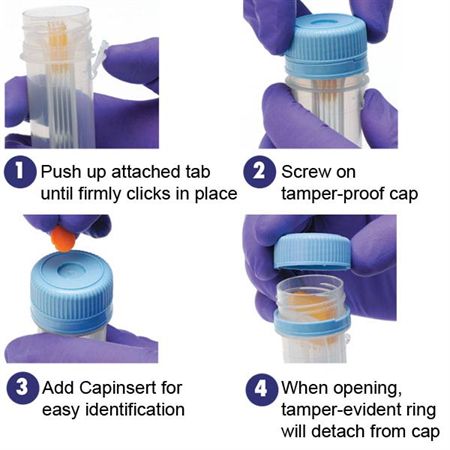 LockMailer LockMailer Microscope Slide Jar