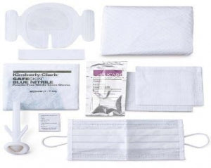 Owens and Minors Central Line Kits with Tegaderm - Dressing Change Tray with Tegaderm and CHG - 262837