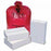 Inteplast Group Biohazardous Waste Bags - Biohazard Waste Bag, Infectious, Red, 23" x 8" x 41" - 47-05