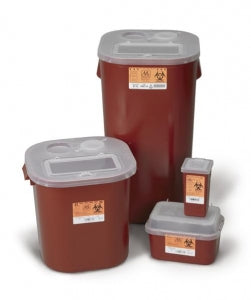 Inteplast Group Stackable Sharps Containers - Sharps Containers, Small - 8702
