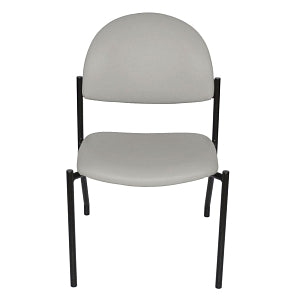 UMF Medical Side Chairs - Guest Side Chair with Wall Saver Legs, No Arms, 300 lb. Weight Capacity, Sand Gray - M1225SN