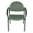 UMF Medical Side Chairs - Guest Side Chair with Arms and Wall Saver Legs, 300 lb. Weight Capacity, Sage Green - M1226SG