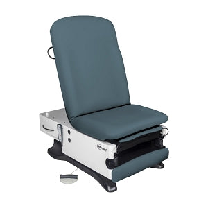 UMF Power 200 Exam Table with Manual Back - TABLE, EXAM, HI-LO, MAN BACK, 200, BLUE - 4070-650-200 LAKESIDE BLUE