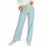 Medline AngelStat Unisex Reversible Drawstring Waist Scrub Pants - AngelStat Unisex Reversible Drawstring Waist Scrub Pants with Angelica Color-Coding, Size S Regular Inseam, Misty - 600NTZS-CA