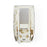 Medline Spectrum Manual Dispenser - Manual Dispenser for Spectrum Hand Sanitizer, White - MANDISPW