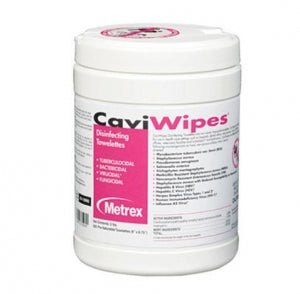 Metrex Research CaviWipes Disinfecting / Cleaning Wipes - CaviWipes Surface Disinfecting Wipes, 6