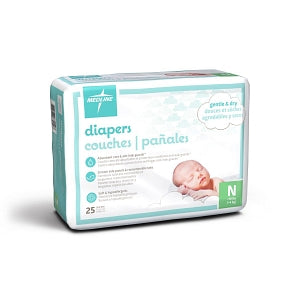 Diapers Disposable Ba - Disposable Baby Diapers, Size N, Less than 10 lb. - MBD200N