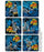 Medibadge Justice League Stickers - Justice League Batman Stickers, 75-Pack - 1289P
