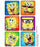 Medibadge Spongebob Stickers - SpongeBob Close Up Face Stickers, 75/Pack - 1457P