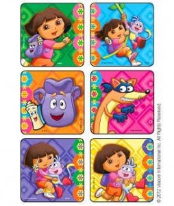 Medibadge Dora the Explorer Sticker Rolls - Dora the Explorer Sticker ...