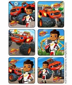 Medibadge Blaze & The Monster Machines Stickers - Blaze and The Monster Machines Stickers, 2.5", 75/Roll - 1559P