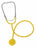 Briggs Healthcare Spectrum Nurse Stethoscopes - Single-Head Stethoscope, Disposable, Yellow, 30" L - 10-449-130