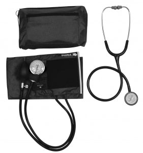 Mabis Healthcare Stethoscope - MatchMates Combination Kit with 3M Littmann Classic Stethoscope, Black - 12-260-021