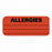 Briggs Chart Labels - Chart Label, Allergy Chart - L-2064N