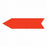 Briggs Healthcare Chart Flaggs - Chart Flag, Blank, Box Style, Fluorescent Orange - L3345