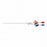 Medical Components Duo-Split Catheter - Duo-Split Dialysis Catheter, Acute, Polyurethane - DSP138C