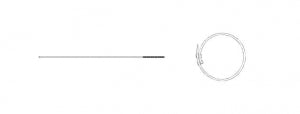 Medical Components J / Flex Guidewires - J-Flex Guidewire, 0.038 cm x 70 cm - MC38-J