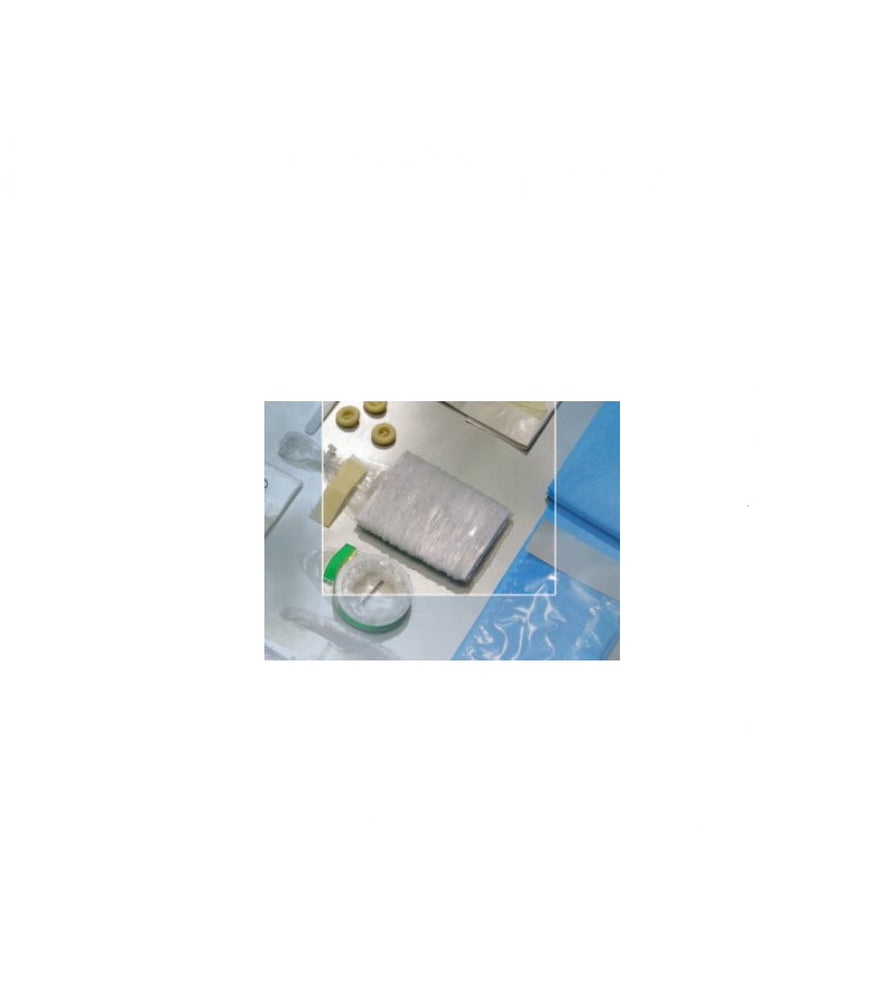 Ecolab / Microtek Infectious Waste Bags - Bio Print Bag with Drawtape, Clear, 2 mil, 40" x 40" - 40402CN