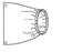 Ecolab Circular Banded Bags with Elastic Opening - BAG, BANDED, W/RUBBERBAND & TAPE, 40X4 - 64040RT