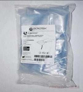 Ecolab Lingeman Cysto / Urology Drain Bags - Lingeman Urology Drain Bag with Hose, Cysto - LG2800N