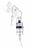 Mercury Medical EZflow and EZflow MAX Nebulizers - EZflow Max Continuous Nebulizer with IV Port, 25 mL, 3 LPM - 10-320-03
