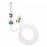 Mercury Medical Neo-Tee Infant T-Piece Resuscitators - Neo-Tee Infant T-Piece Resuscitator, Circuit, Controller, Clear Anatomical Infant Face Mask, 0-60 cm H2O Manometer - 1050801
