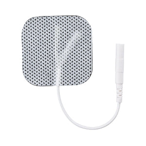 Compass Health Brands White Cloth Electrodes - ELECTRODE, 1.5X1.5 - WHITE CLOTH 4/PK - E1P1515WC2