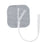 Compass Health Brands White Cloth Electrodes - ELECTRODE, 1.5X1.5 - WHITE CLOTH 4/PK - E1P1515WC2