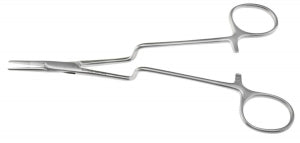 Medline Micro Bayonet Needle Holders - 6.5" (16.5 cm) Long Micro Bayonet Needle Holder with Straight Tip - MDG0131199